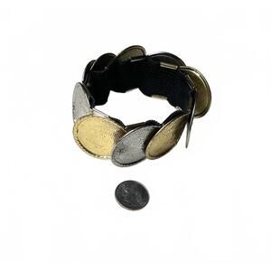 Tungsten Coin Bracelet